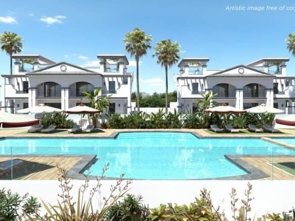 Nieuwbouw penthouse in Ciudad Quesada – Residentie Jazmín met modern design en zwembad