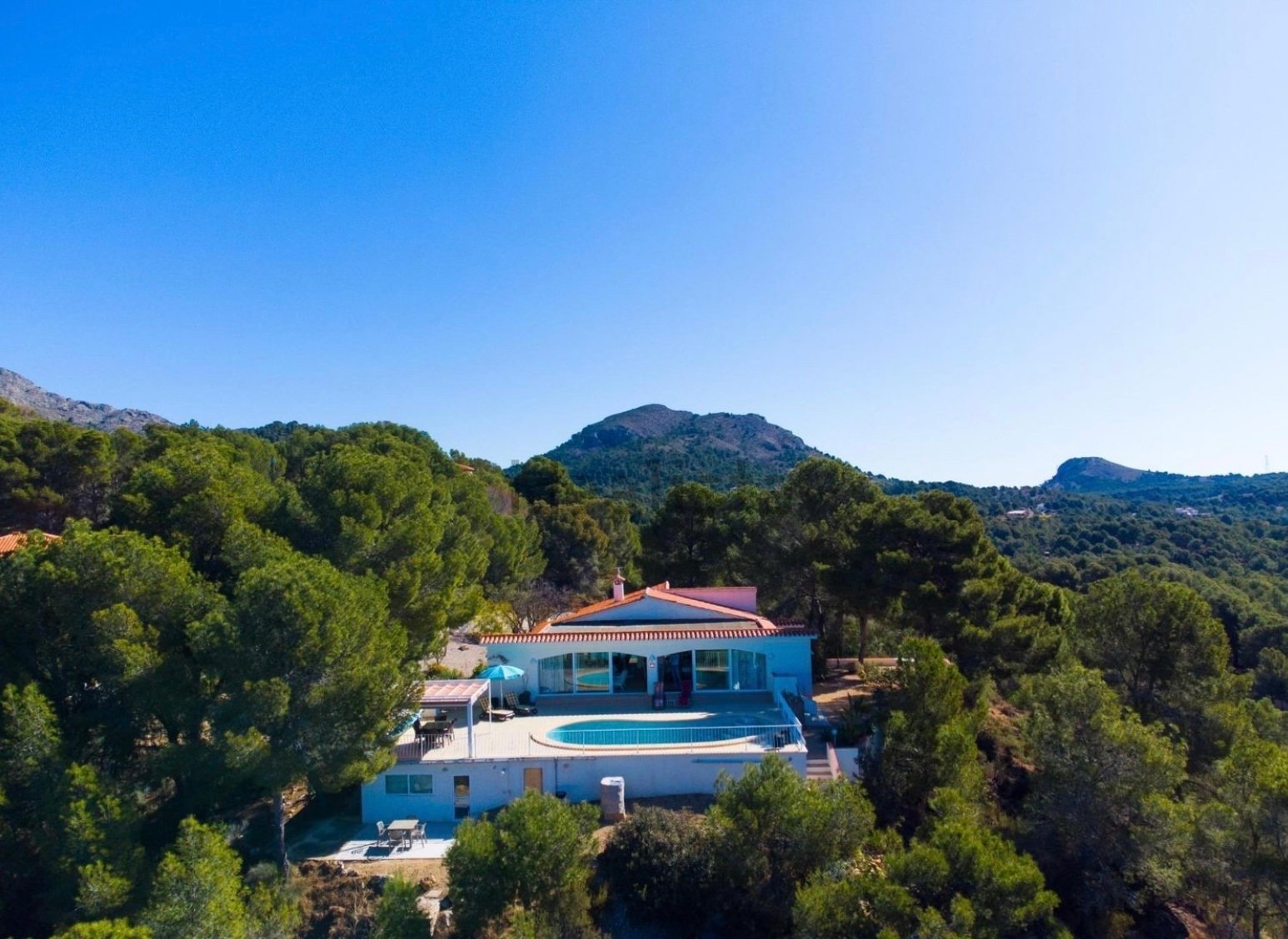 Villa met privézwembad en panoramisch uitzicht in Finestrat
